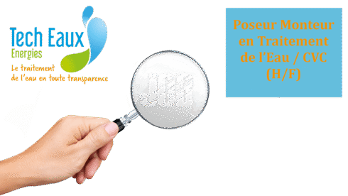 Lire la suite à propos de l’article Offre d’emploi : Poseur Monteur en Traitement de l’Eau / CVC (H/F) Wittelsheim